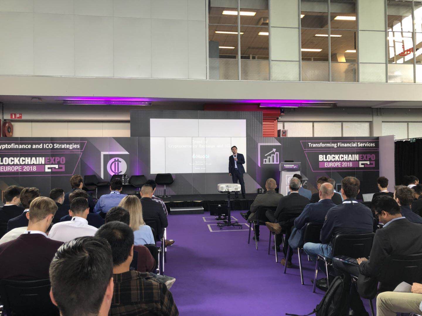 Huobi Team in their element at NEMO Science Museum for the First Benelux  Meetup - HTX Square