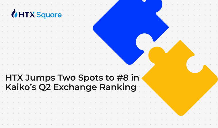 Htx Sw2 HTX Jumps Two Spots to #8 in Kaiko’s Q2 Exchange Ranking